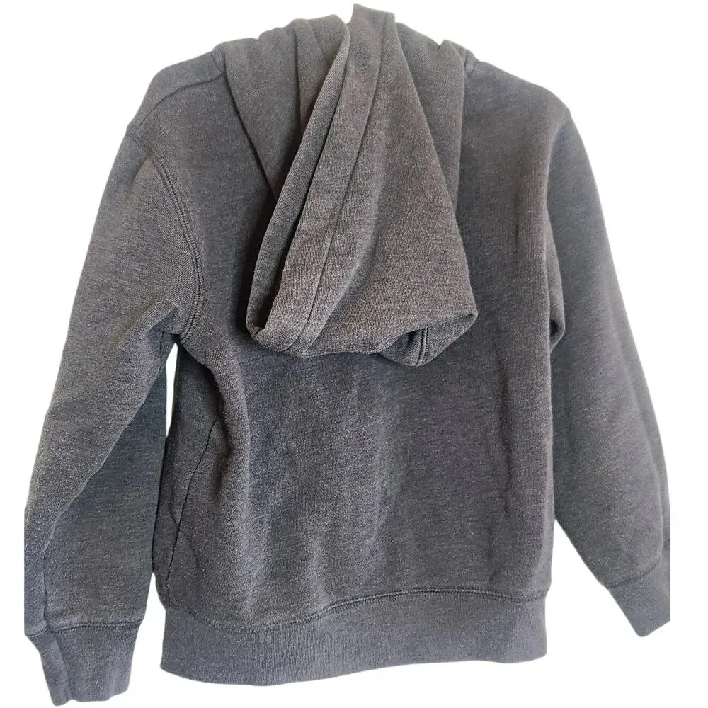 Vintage Y2k Gap Kids gray zip up‎ hoodie Size S